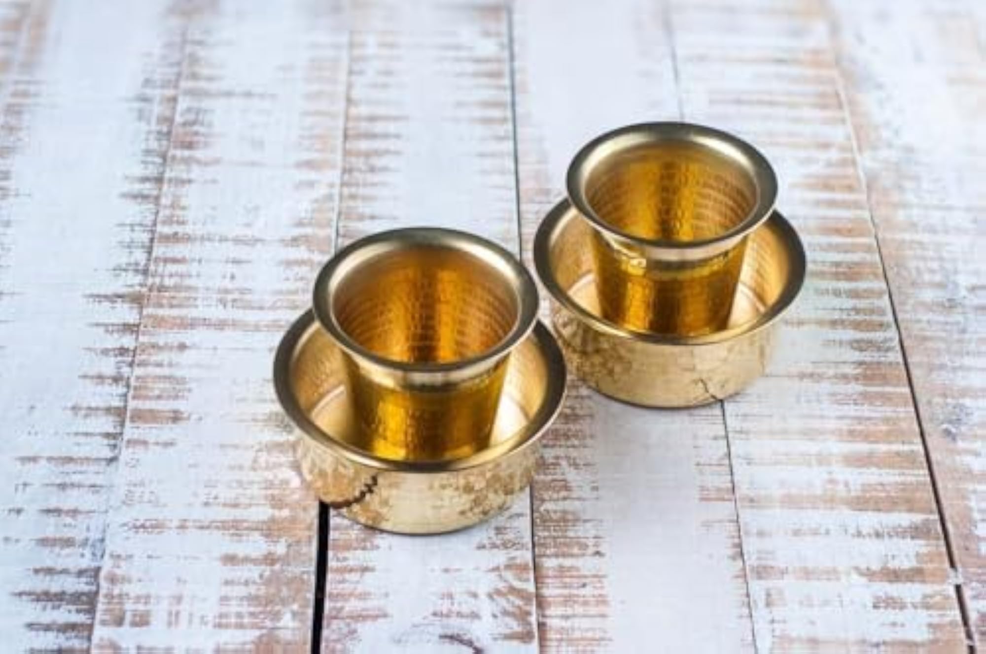 Brass Dabara Set for Serving Tea or Coffee