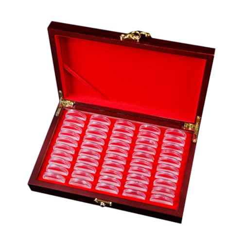 Caja de Madera para Monedas con Diseño Elegante miniatura 1