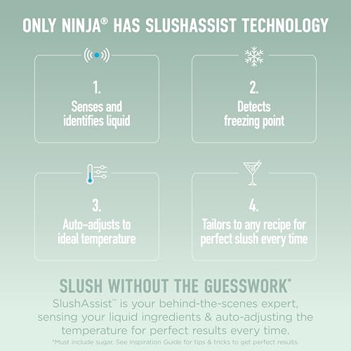 Image of Ninja SLUSHi XL Smart Frozen Drink Maker & Slushi Machine | With SlushAssist Technology |128 oz. Capacity | Sodas, Margaritas, Frappes, Milkshakes & More | Green | FS601GN