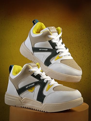 Image of ASIAN Kids FREEDOM-11 Stylish Casual Sneakers with Laces for Boys, Trendy and Comfortable Shoes Perfect, Walking, and Outdoor Play, Lightweight and Durable Design Suitable for Kids