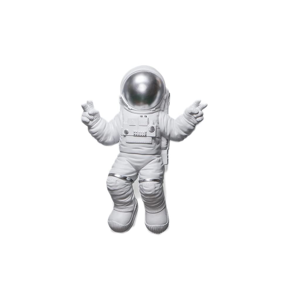 Astronaute décoration murale suspendue style créatif spaceman pour cadeau chambre garçon