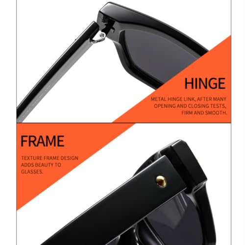 Lunettes de soleil UV400 rétro vintage et tendance mode actuelle - 5
