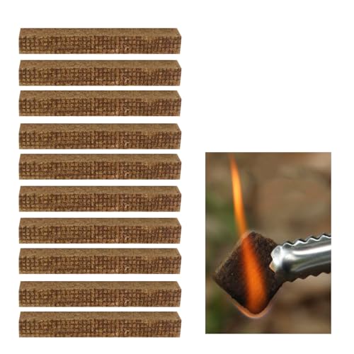 10 mechas permanentes, cera de fusión, para restos de velas, para exteriores e interiores, comedores de velas, gruesas velas, mecha de fibra de vidrio, para brasero