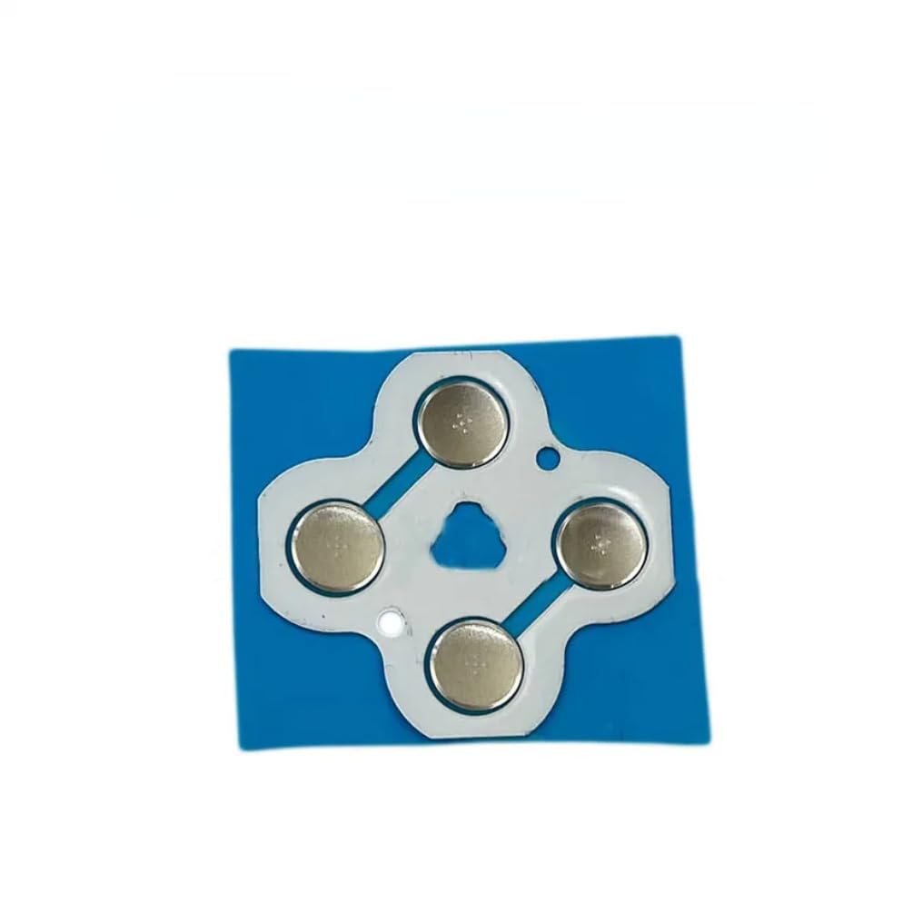 Cross Key ABXY Button Membrane Button Stickers Conducting for Nintendo 3DS New 3DS XL LL Controller (for New 3DS LL XL)