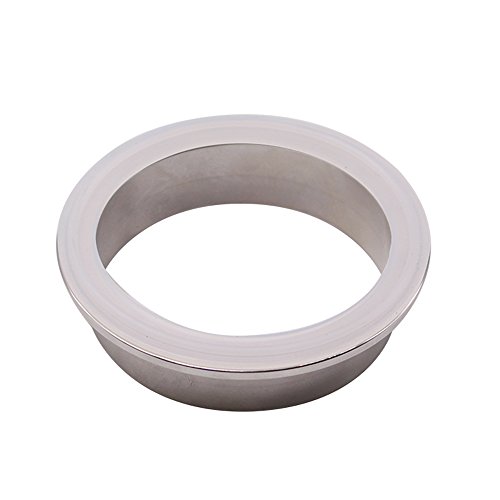 Dernord Silicone Gasket Tri-Clover (Tri-Clamp) O-Ring - 2.5 Inch (Pack Of 2) #TOP4