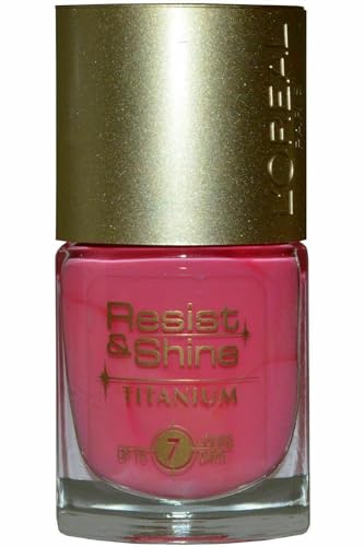 L 'Oreal Resist and Shine Titanium Nail Polish – 106