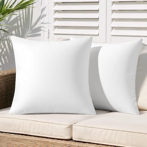 MIULEE Outdoor Pillow Inserts 18x18 Pack of 2 — view 5