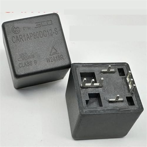 Relais 12V 80A CAR1AP80DC12-S haute puissance 4 broches pour commutation stable