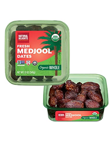 BARD VALLEY Organic Pitted Fresh Medjool Dates, 12 OZ
