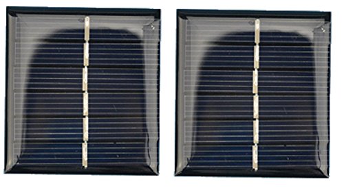 AMX3d 2X 2.0V 130mA 54x54mm Micro Mini Power Solar Cells