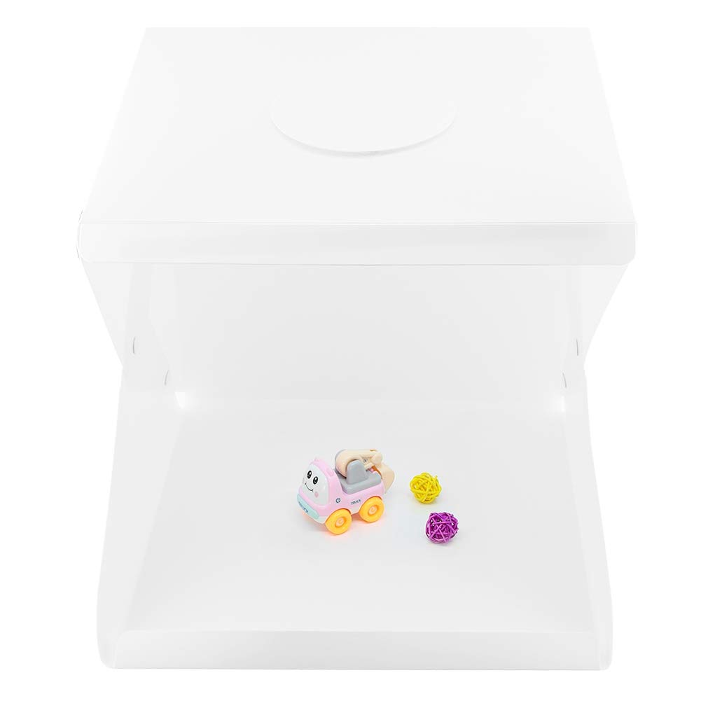 Kit de Boîte de Tente d'éclairage de Photographie avec 2 Sacs de Toile de Fond, Idéal pour la Photographie de Produits SM, Studio Photo LED pour des Images Nettes, Ensemble de