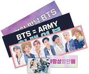 Amazon Bts 防弾少年団 グッズ フォト スローガン セット Photo Slogan Set アイドル 芸能人グッズ 通販