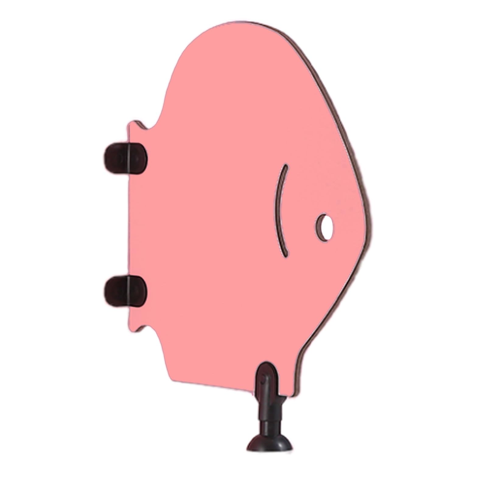SXDMOUBK Public Wall Mounted Cartoon Urinal Privacy Partition, Durable Scratch-resistant Wearable Easy-to-clean Plate, Schools, Malls & Public Places, Pink 70cm