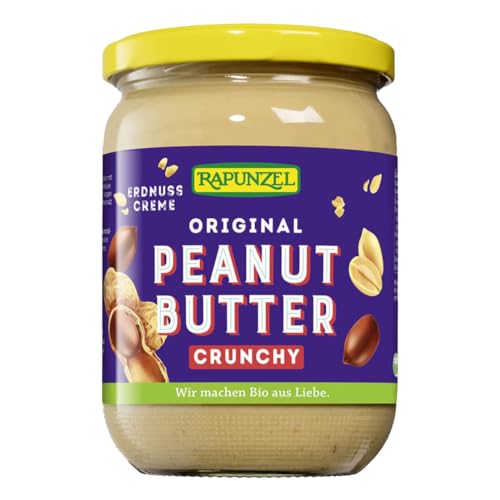 Rapunzel Peanutbutter Crunchy, 1er Pack (1 x 500 g) - Bio