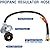 GasSaf 6 Feet Low Pressure Propane Regulator with CSA Certified LPG Hose Most LP Gas Grill, Heater and Fire Pit Table?CSA Certified