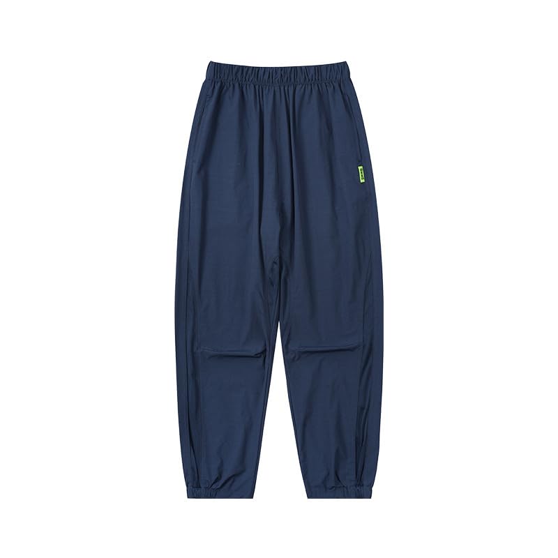 Irsutey Boy Sport Quick Dry Pant Athletic Elastic Leisure Workout Pant Boy Joggers Casual Lightweight Pant with Pocket