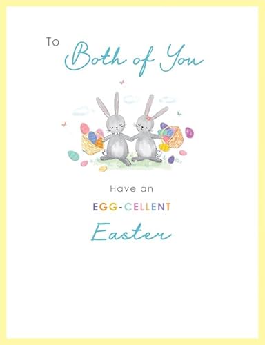 To Both Of You Easter Card. 19x13cm