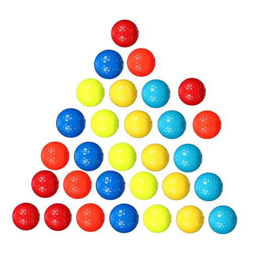 Happyyami Beginners Training 30pcs Yellow Durable Synthetic Rubber Easy to Practice