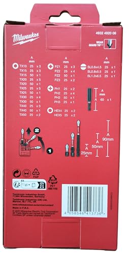 Estuche de 56 piezas Shockwave Impact Duty para evitar tornillos barridos y puntas rotas 7