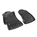 Rugged Ridge 82906.01 Floor Liner, Front; Black, 2014-2018 Subaru Forester