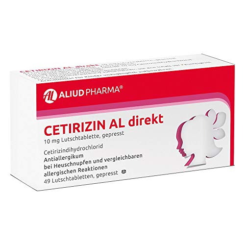 Cetirizin AL direkt Lutschtabletten,49St Cover