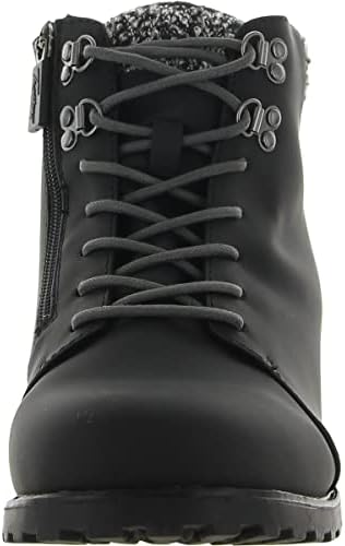 Trotters Women's Becky 2.0 Snow Boot, Black Veg Calf Leather, 8 | Image 4
