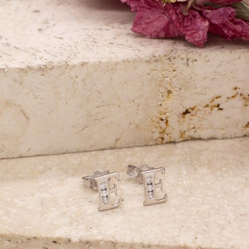 Carissima Gold Damen Ohrstecker 9k (375) Gold Zirkonia Initialien