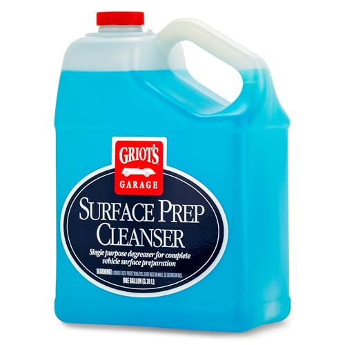 Griot's Garage Surface Prep Cleanser for Car Detailing and Cleaning Dirt, Grime, Wax and Grease Remover Use Before Applying Protective Surface Coatings, 10999, One Gallon
