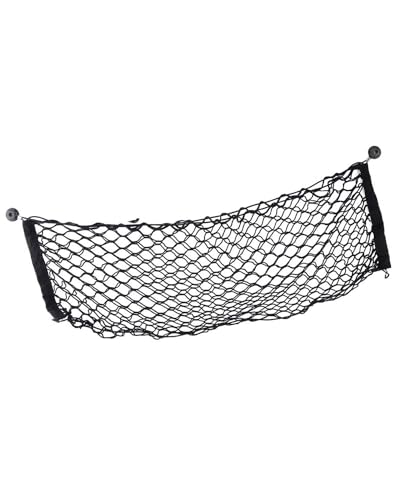 Filet de rangement coffre avec crochets et maille élastique nylon pour SUV