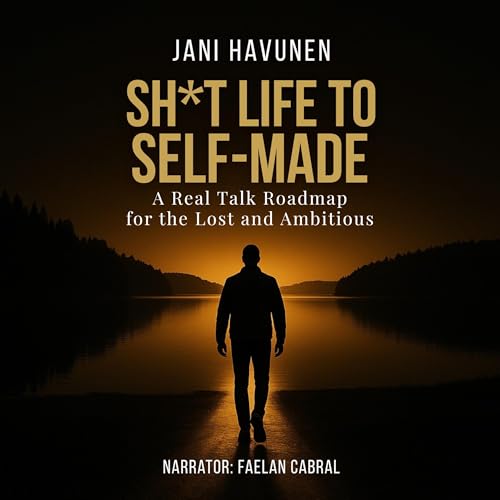 Diseño de la portada del título Shit Life to Self-Made