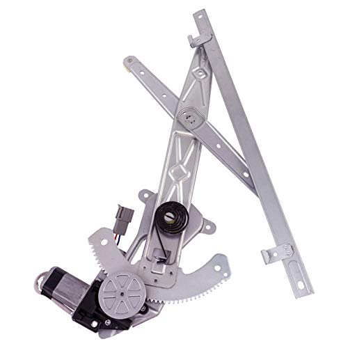 Image of TRQ Front Right Power Window Regulator & Motor Assembly Passenger Side Compatible with 2004-2007 Ford Freestar 1995-2003 Windstar Mercury Monterey