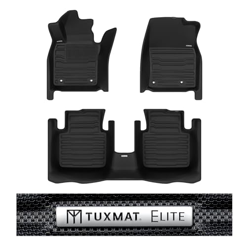 TuxMat - for Mazda CX-50 2023-2026 Models - Custom Car Mats - Maximum Coverage All Weather Laser Measured - This Full Set Includes 1st and 2nd Rows