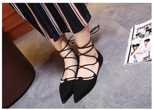 Pointed Toe Flats Shoes Women Flat Heel Fashion Ladies Flats Shoes4