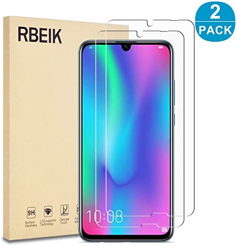 Huawei P Smart 2019 Screen Protector Glass, RBEIK 9H Hardness Anti-Scratch Anti-Fingerprint 2.5D Glass Easy-Install Tempered Glass Screen Protector for Huawei P Smart 2019/Huawei Honor 10 Lite