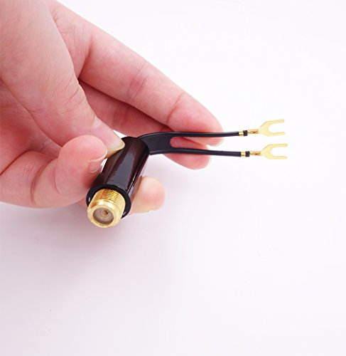 Transformador adaptador coaxial Fancasee 2 unidades miniatura 5