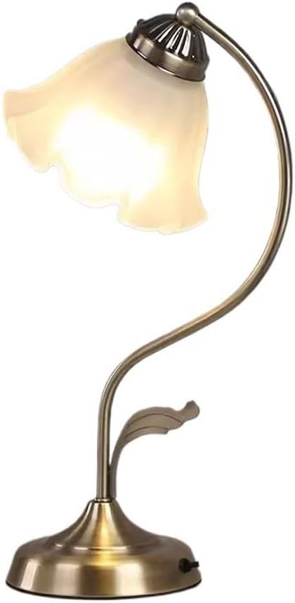 Lamp for Desk Nordic Postmodern Glass Table Lamp Bedroom Bedside Lamp Living Room Room Creative Decorative Lamps Desk Led Lamp(D)
