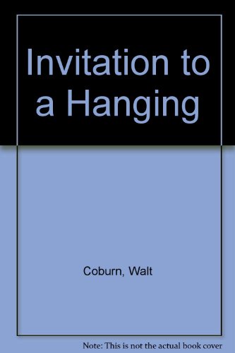 Invitation to a Hanging 0505511967 Book Cover
