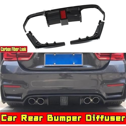 Becquet pare-chocs arrière pour BMW F80 2012-2019 diffuseur V