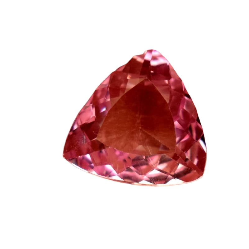 Saphir Padparadscha trillion modifié brillant pierre en vrac pour fabrication bijoux