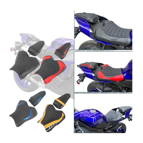 Funda de asiento YZF R1 con base ergonómica antideslizante piloto 4