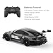 RASTAR Porsche 911 GT2 RS Model Car, 1:24 Scale RC Porsche 911 GT2 RS Clubsport 25 Remote Control Car for for Kids Adults, RC Sports Supercar Grey