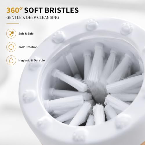 Semi Automatic Dog Paw Cleaner Cup, Portable Pet Foot Washer (Grey) - Image 4