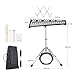 Happybuy 30-Note Glockenspiel Xylophone Bell Kit, Percussion Set with Mallets, Drum Sticks, Music Stand, 8