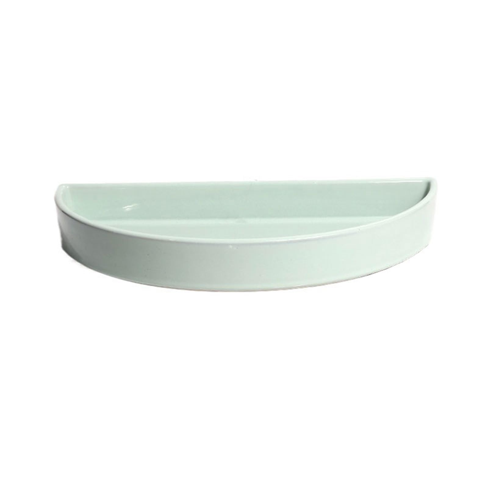 K5C7S3W9D6 plant dish saucer Creativity Semicircular Ceramic Saucer Flower Arranging Plant Decoration Containers