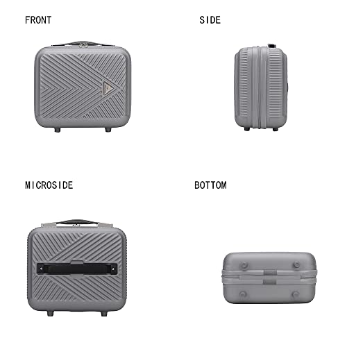 MKF Collection Luggage Set 4 Pieces, Fashion Travel Spinner Hardshell Lightweight 4 Wheels Suitcase3