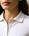 Andrew Scott Women's Golf Polo Shirts | Ultra Soft Quick Dry V Neck Button Collar Tops| Multi Packs & Colors