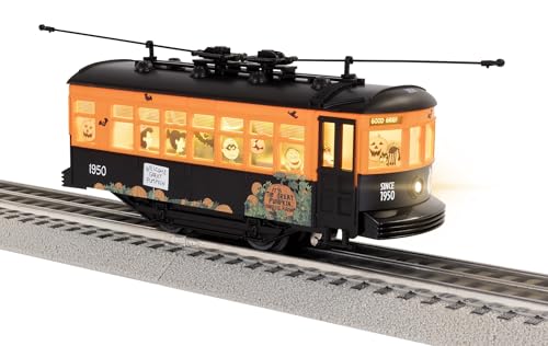 Lionel Peanuts Halloween “It’s The Great Pumpkin” O Gauge Model Train Trolley