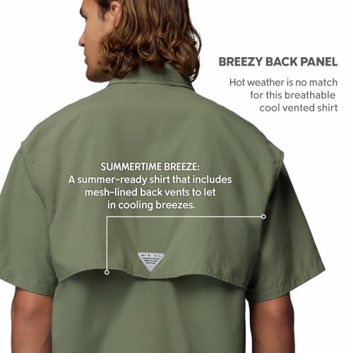 Image of Columbia Men's PFG Bahama II Short Sleeve Fishing Shirt