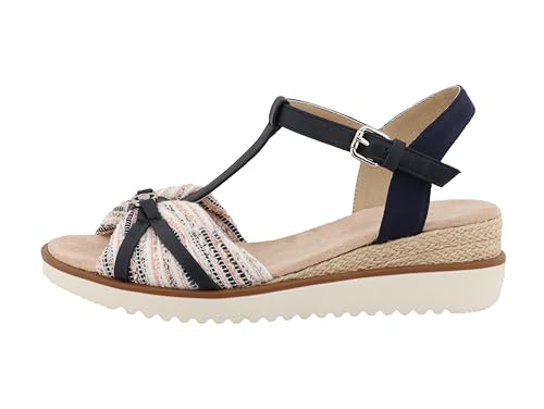 Sandale cale TOM TAILOR Femme 5390290020 chaussure été compensée confortable