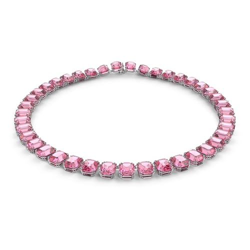 See full amazon price history chart for Swarovski Women Millenia Necklace, Octagon Cut, Pink, Rhodium Plated Swarovski Women Millenia Necklace, Octagon Cut, Pink, Rhodium Plated (B0B1NTP7YR) Amazon Price History, Amazon Price Tracker